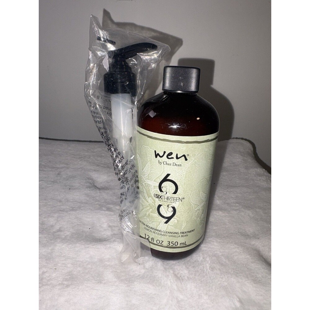 WEN By Chaz Dean SixThirteen Ultra Nourishing Cleansing Treatment 12 Oz Sealed